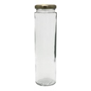 Jar 450ml Pasta Glass Round Tall with Lid JAR149