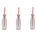 Bottle 500ml 3pc with Straw Grace JAR98