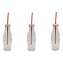 Bottle 500ml 3pc with Straw Grace JAR98