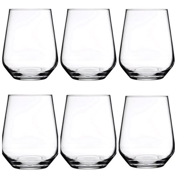 Whiskey Tumbler 6pc 425ml Allegra 41536