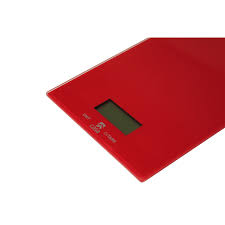 Scale 5kg 22x16cm Glass Top Assorted Colours KE-A