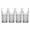 Timeless Tumbler 180ml 4pc Juice Cut Glass 420326