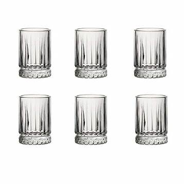 Tumbler 110ml 6pc Elysia Water Glass 520442