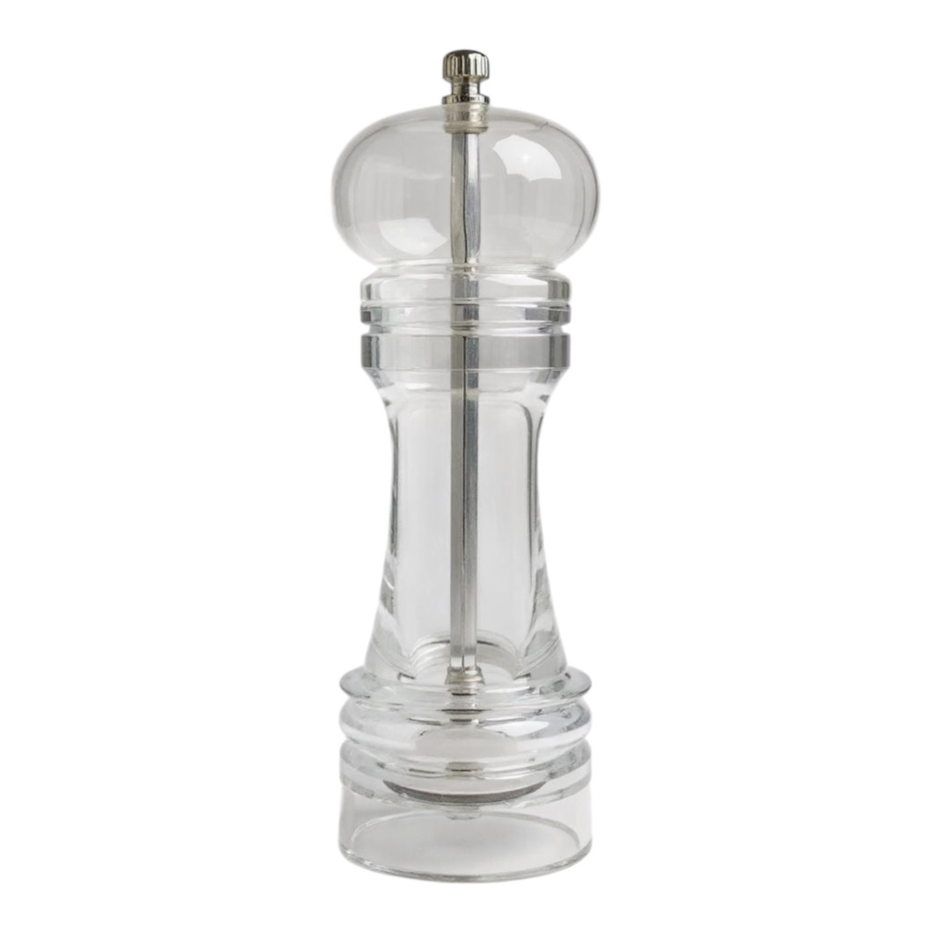 Pepper Grinder 15.5x6cm Clear CYQ-6002