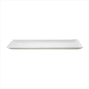 Platter 46x28cm Rectangular White 70343