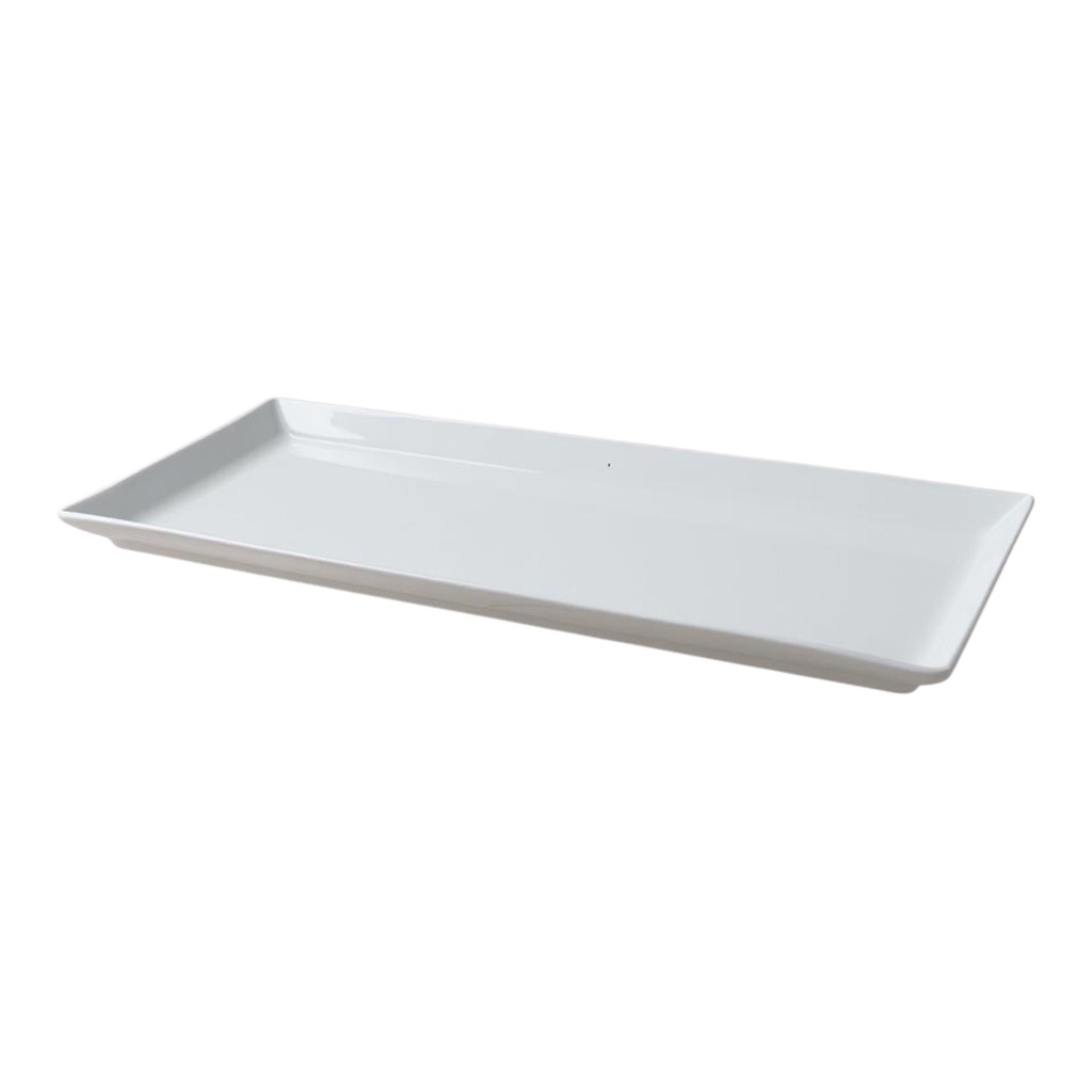 Platter 51x31cm Rectangular White 70342