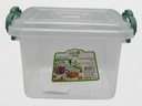 Storage Box 20x20x12cm 2.5lt Deep Multiuse Container Plastic With Lid E-622