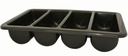 Cutlery Box 4 Comp 8114Tgk Blk