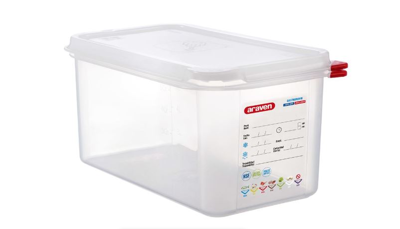 Araven Container 53X33X10Cm 13.7L Polypropylene Airtight 71.03036