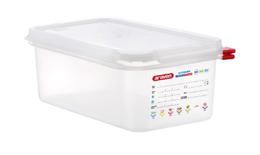 Araven Container 53X33X6.5Cm 13.7L Polypropylene Airtight 71.03044