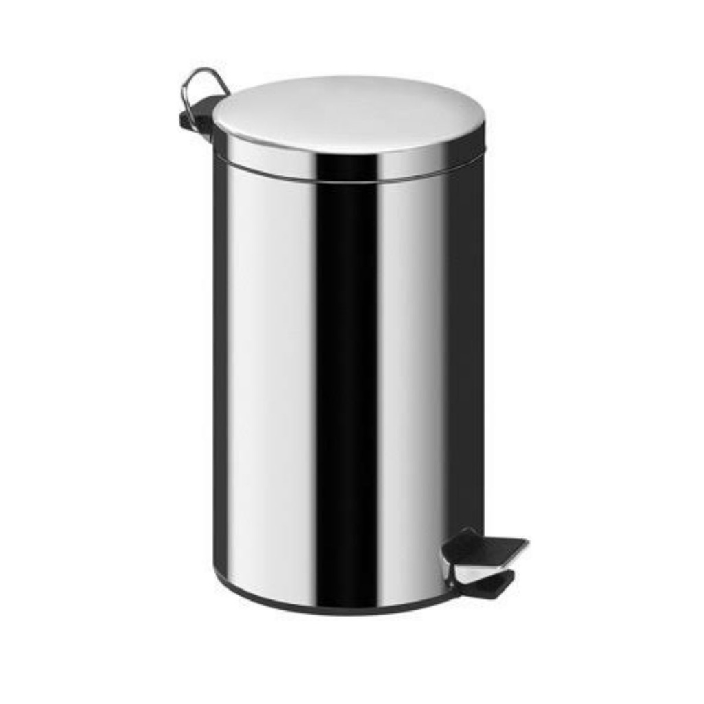 Dustbin 3Lt Pedal Bin Ss Plain