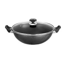 Wok 36Cm Non-Stick Sonnex Glass Lid 50052