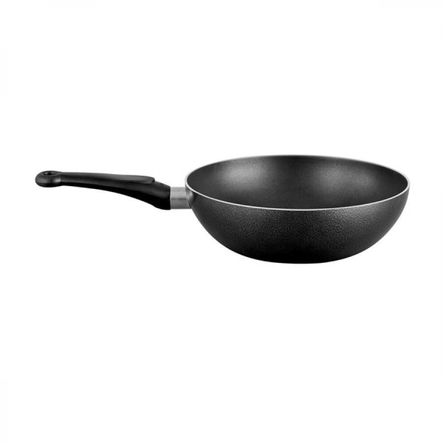 Wok 25X7.5Cm Non-Stick Aluminium Frying Pan Style Super Wok Sonnex Ns13 - Cooking Essentials