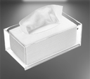 Tissue Box 22X12X6Cm Rectangular Premium 3Mm Acrylic