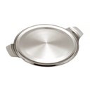 Cake Plate 30Cm Stainless Steel With Handles Sk 5.52049
