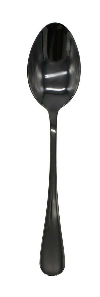 Dessert Spoon 1Pc Black Teardrop 263-2