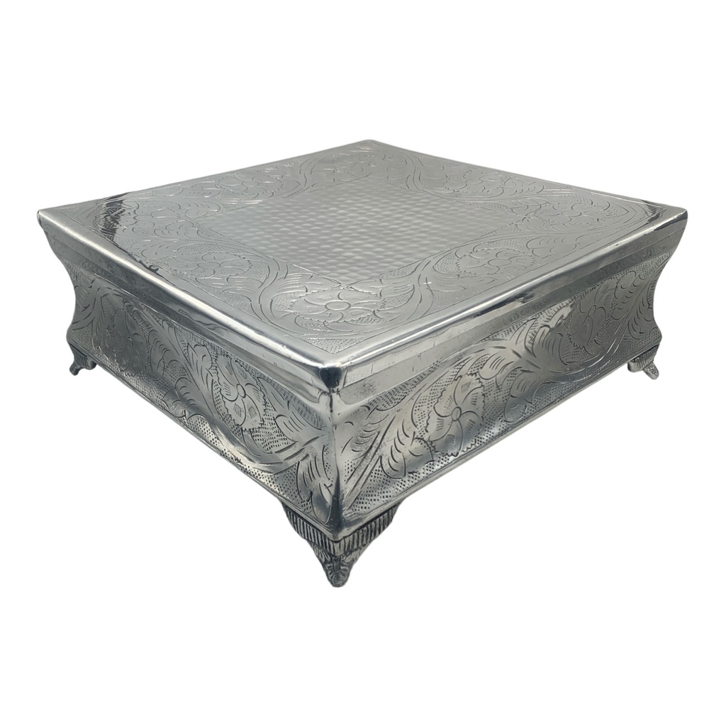 Cake Stand 50X50 Square Aluminium ARM 5244/SQ