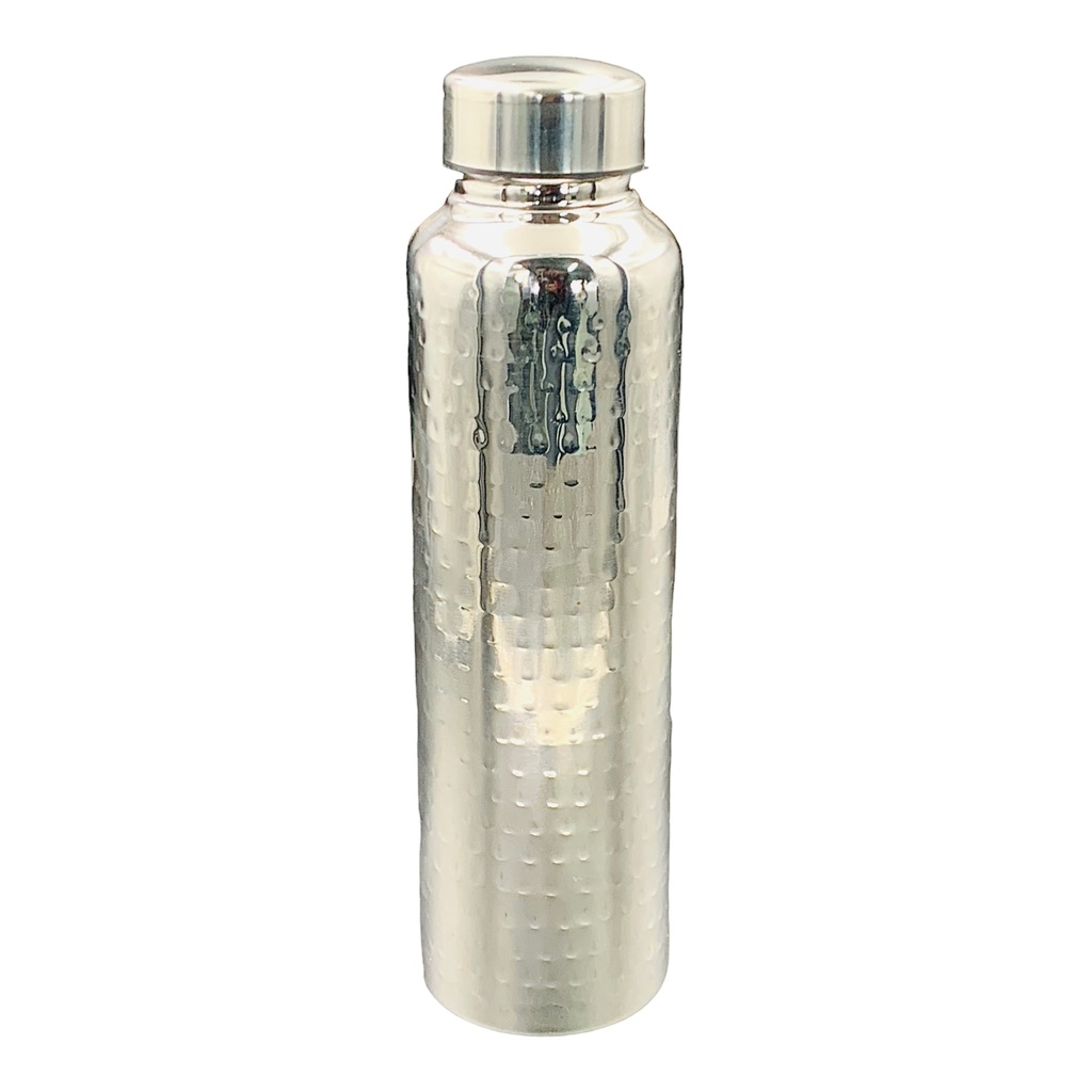 Water Bottle 950Ml Stainless Steel Classic Hammered -Srm Jh-01