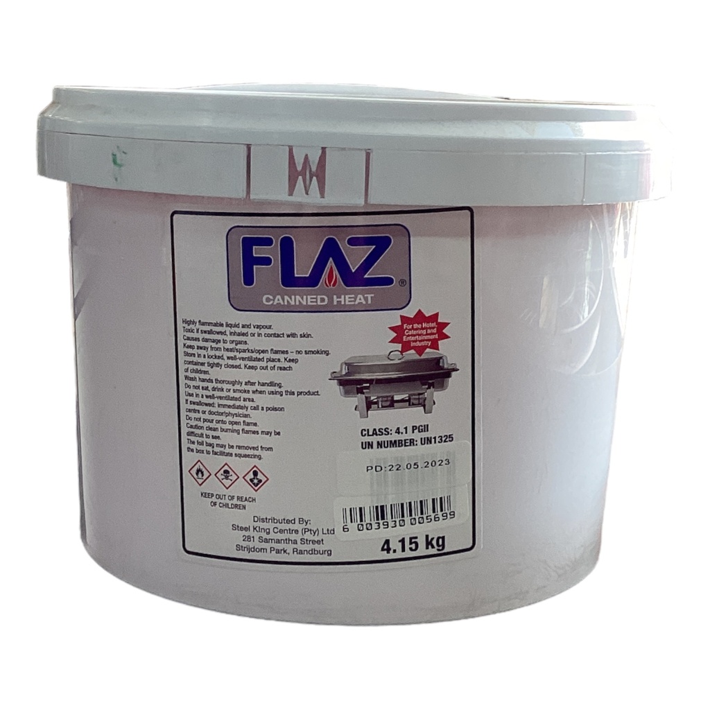 Flaz Tub 5Kg Chafing Fuel 9Fz2612