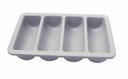 Cutlery Box 4 Compartment Grey 5Cb