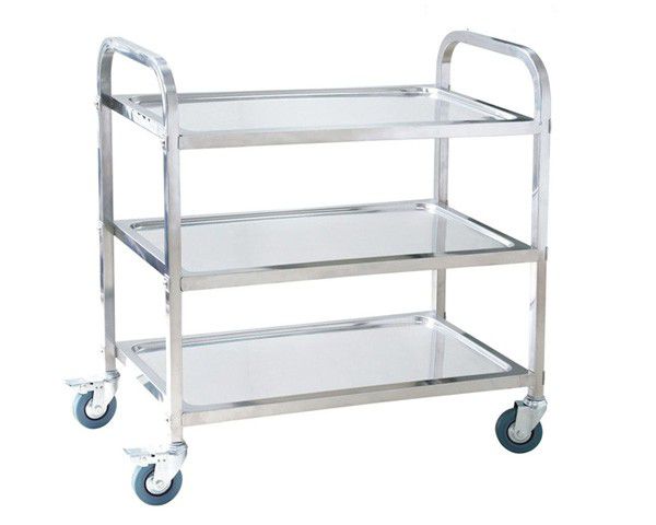 Trolley 3 Tier Stainless Steel 9T20030