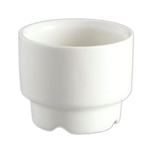 Egg Cup/Toothpick Holder 4x5cm Porcelain Footless Continental