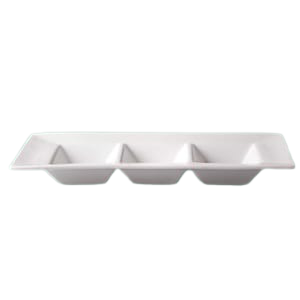 Tray 26X10Cm 3 Part Tray Le Buffet Conti