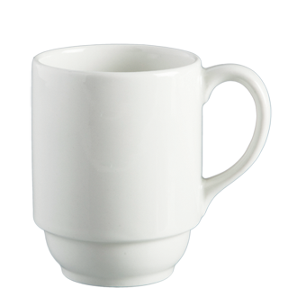 Mug 280Ml Stack Blanco Continental China Nd