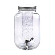 Beverage Dispenser 4L Glass Ass