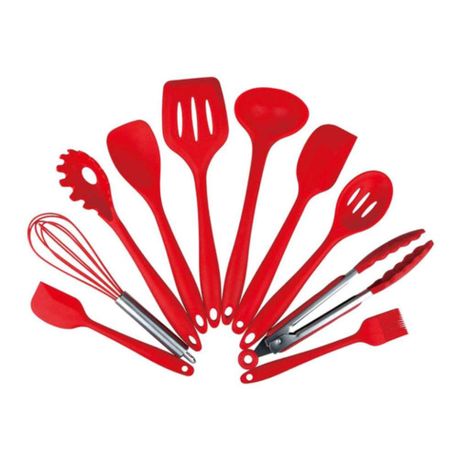 Kitchen Tool Set 10Pc Silicone - Kitchen Essentials