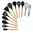 Kitchen Tool Set 13Pc Silicone With Holder And Spoon Rest - Kitchen Essentials