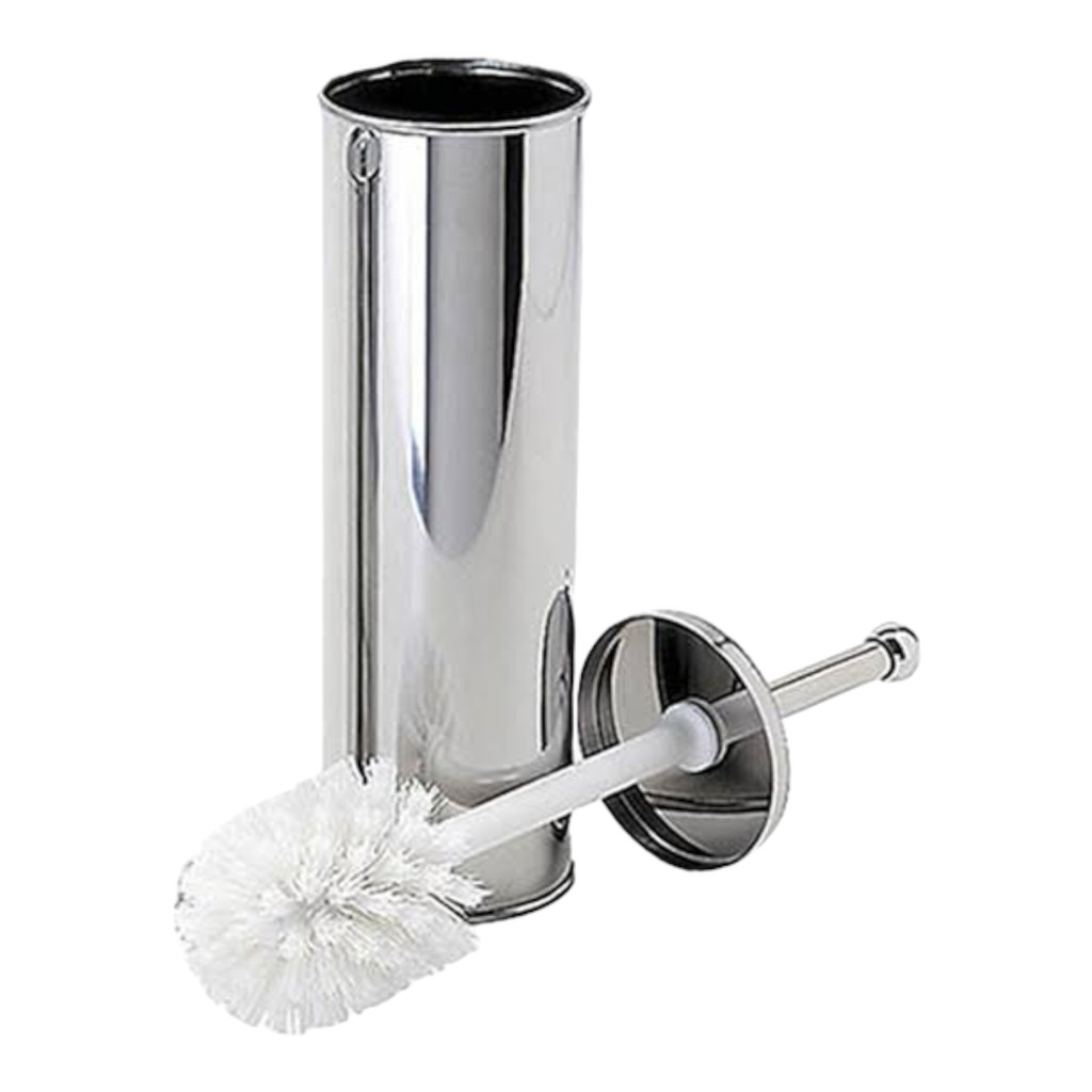 Toilet Brush Rnd Plain S/Steel