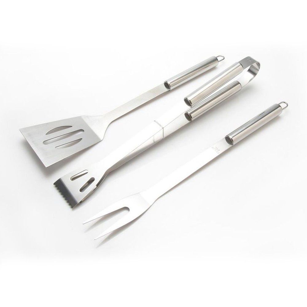 Bbq Set 3Pc Ss/Handles