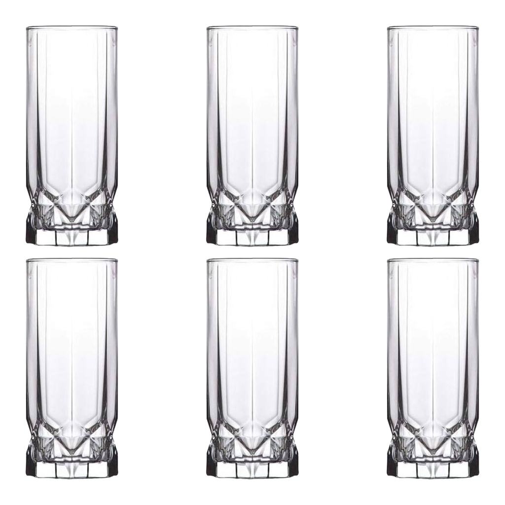 Future Hiball 6pc 325ml Glass 41442