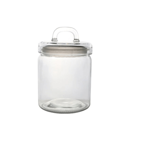 Jar With Lid 1.2Lt 18X12Cm Glass Concept 27575