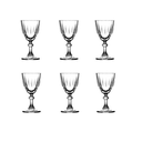 Diamond Waterglass 6Pc 44777