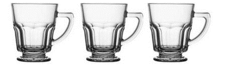 Casablanca Tumbler 6Pc With Handles 55202