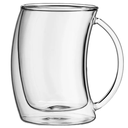 Mug 160Ml 2Pc Double Wall Borosilicate Glass Barista 10193