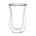 Cup 260Ml 2Pc Double Wall Borisilicate Glass Barista 11401