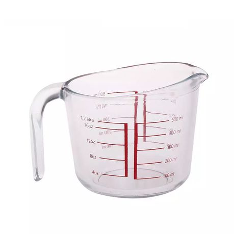 Measuring Jug 500Ml Glass Aqua 10338