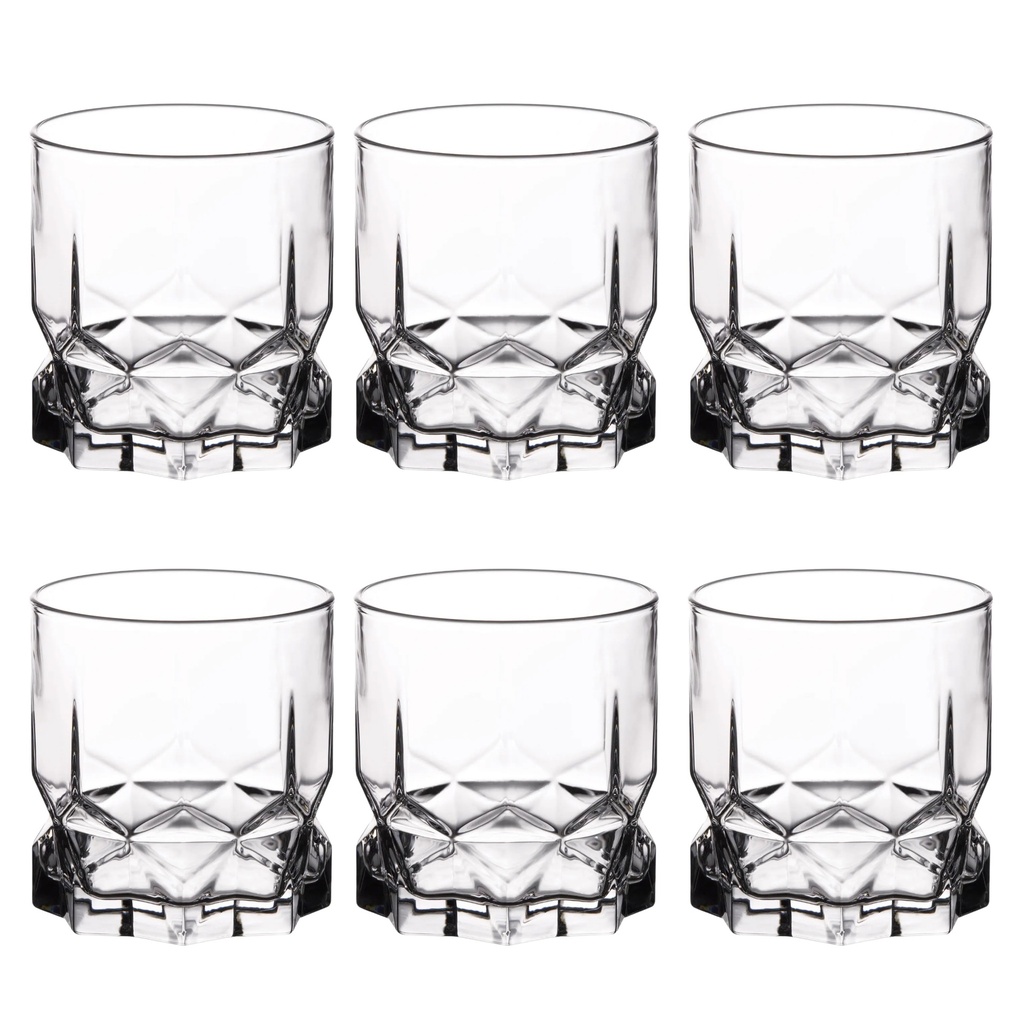 Future Whiskey 6pc 325ml Glass 41432