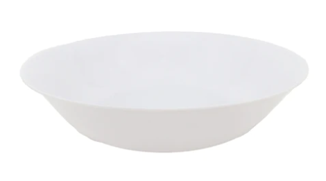 Bowl 25Cm White Melamine 13048