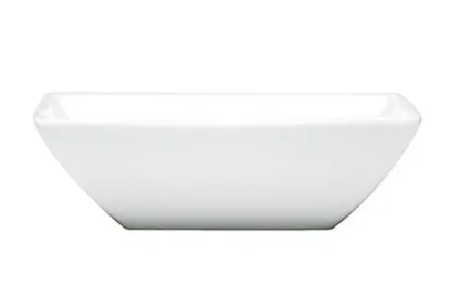 Bowl 7.5X7.5X3 Sqr Wht 136881