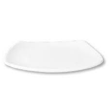 Dish 28X28 Sqr O/Wht Cc15019