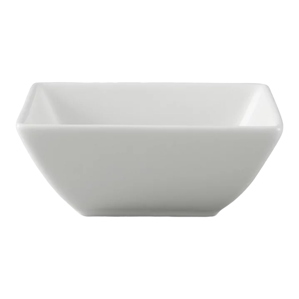 Bowl 16X16X6.5Cm Square White Porcelain Bj2202102