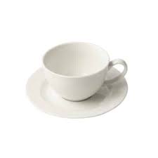 Cup And Saucer 300Ml Emboss Dia Rvt449