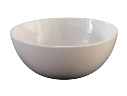 Bowl 20X9Cm Ceramic White W31