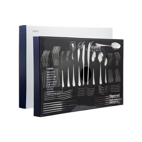 Cutlery Set 62Pc Oxford St.James In Cardboard Gift Box 13038S