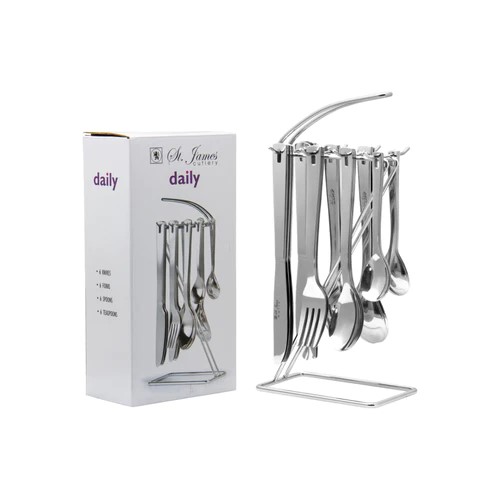 Cutlery Set 24Pc Daily Hanging Set St.James 72160