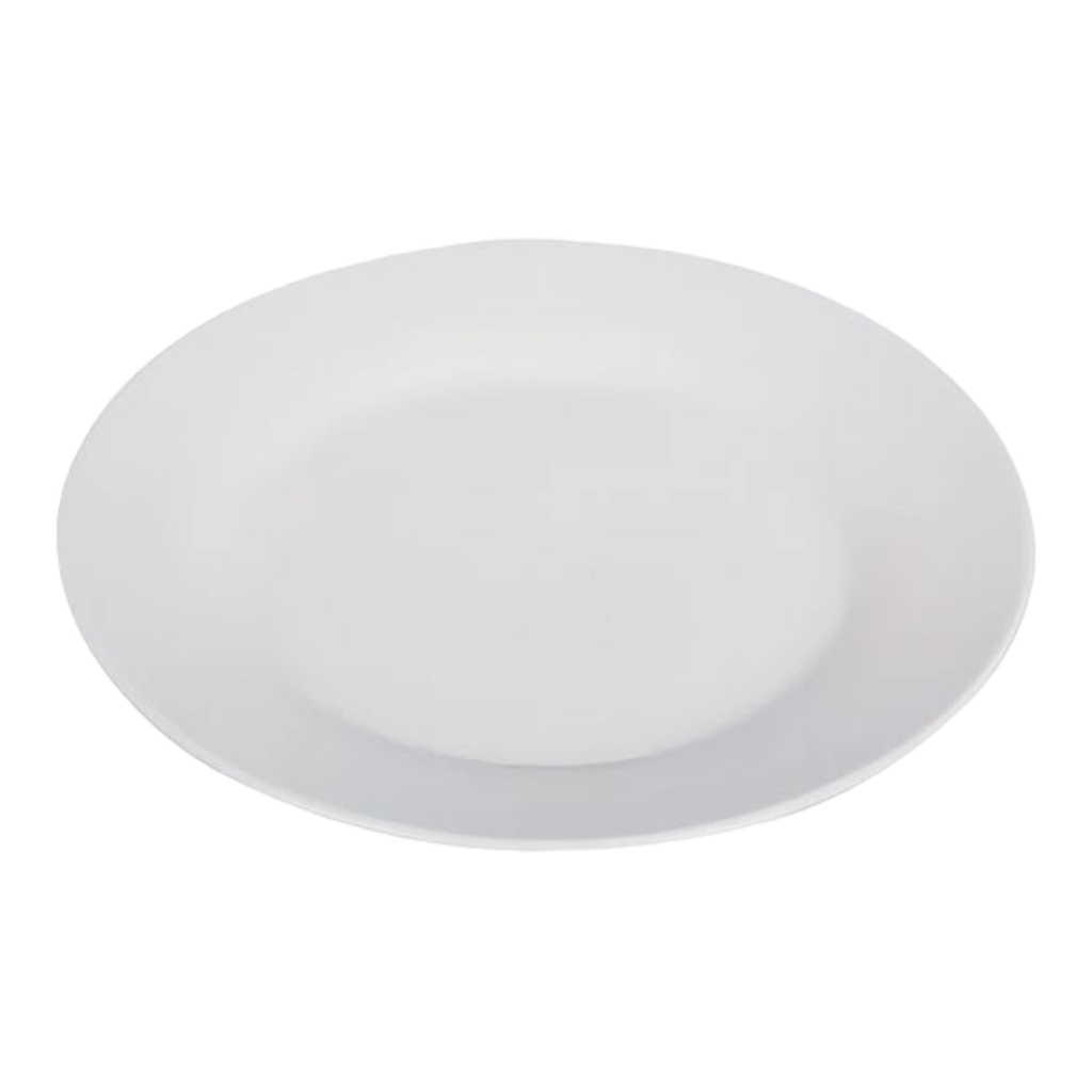 Plate 23Cm Rnd Wht Zlf0024